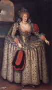 GHEERAERTS, Marcus the Younger Anne of Denmark china oil painting artist